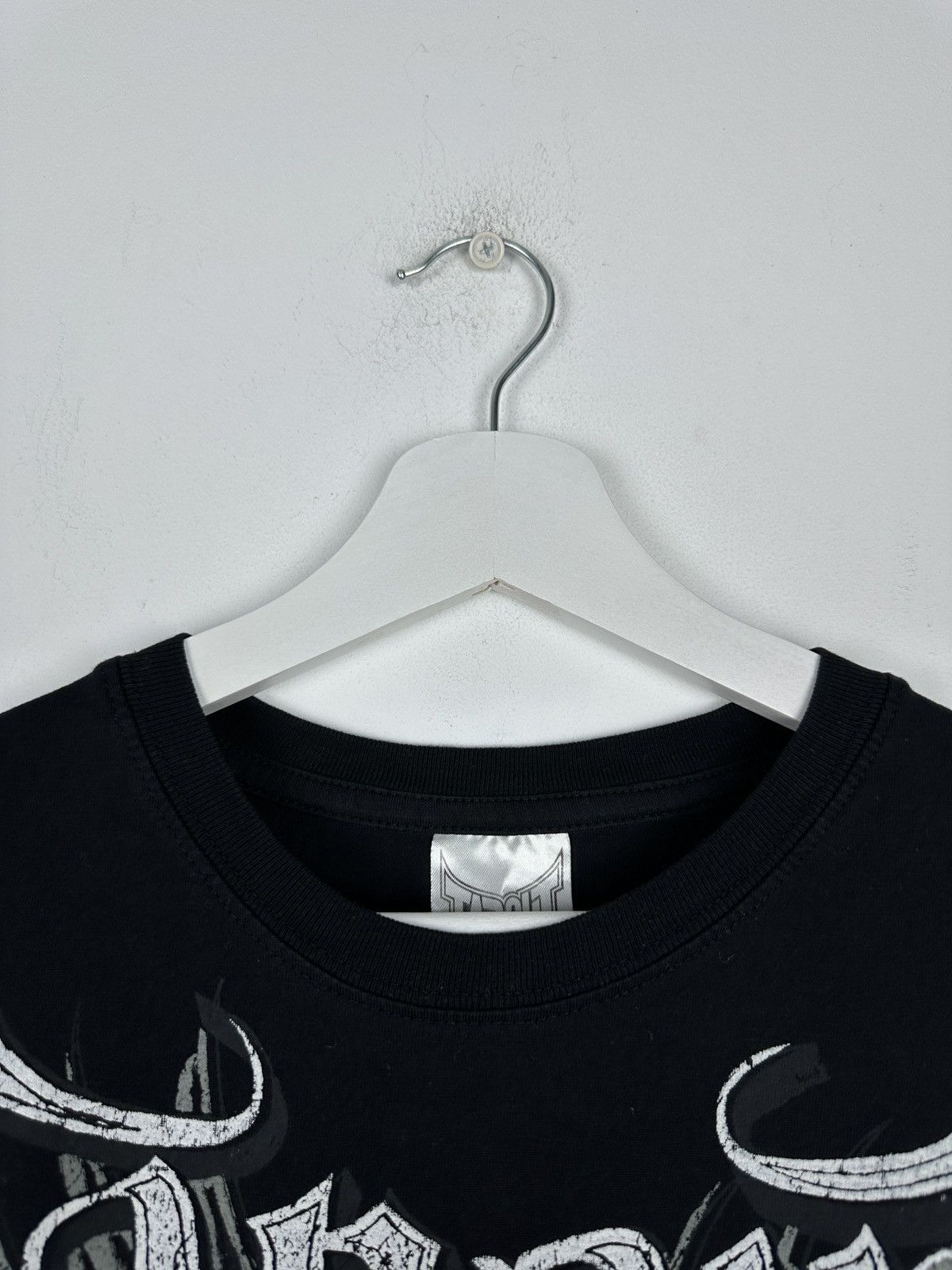 Tapout Tapout All Over Print Skull Wings Cross T Shirt Tee Size US M / EU 48-50 / 2 - 5 Thumbnail