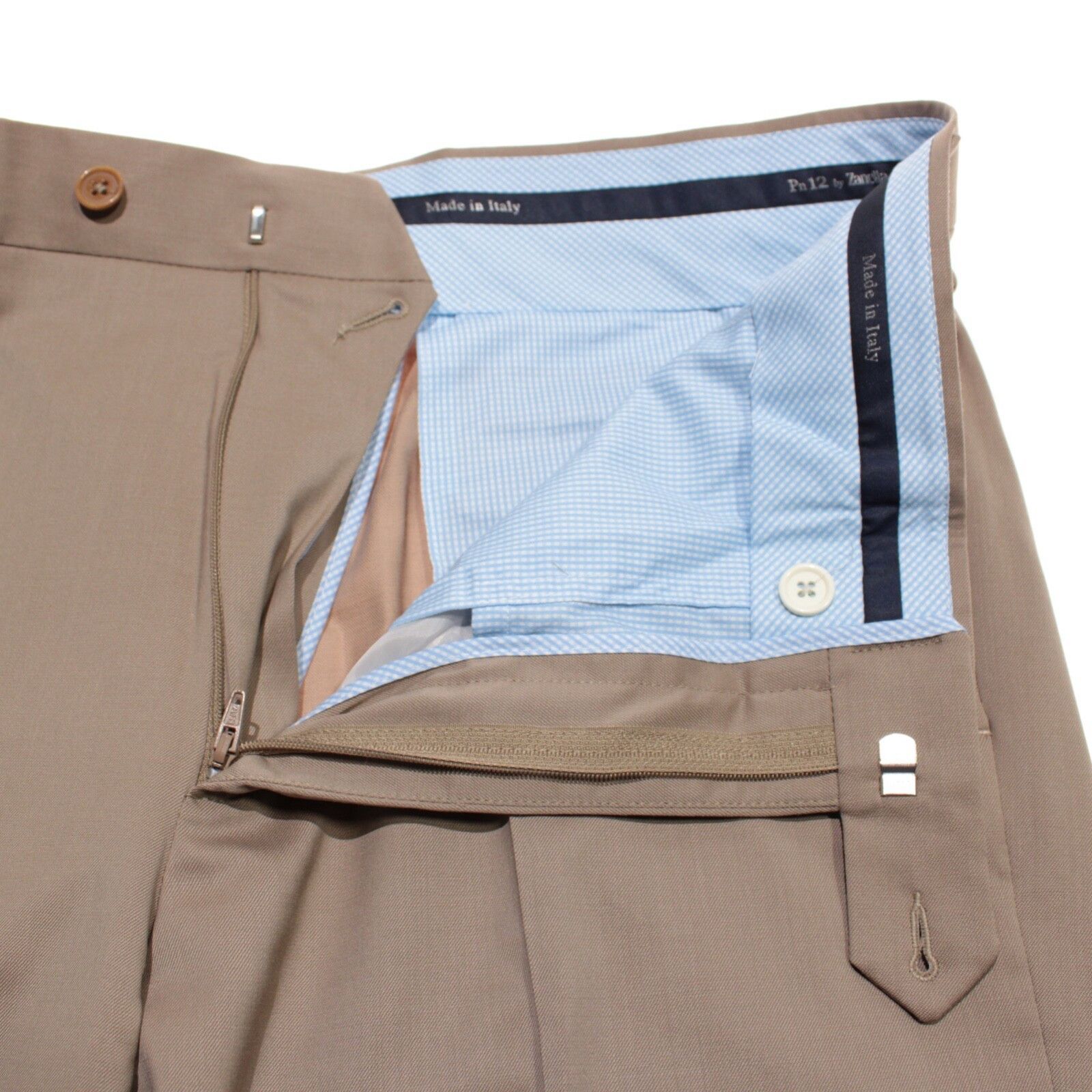 Zanella Zanella New with tags Dress Pants Size 33 US In Beige Size US 33 - 3 Thumbnail
