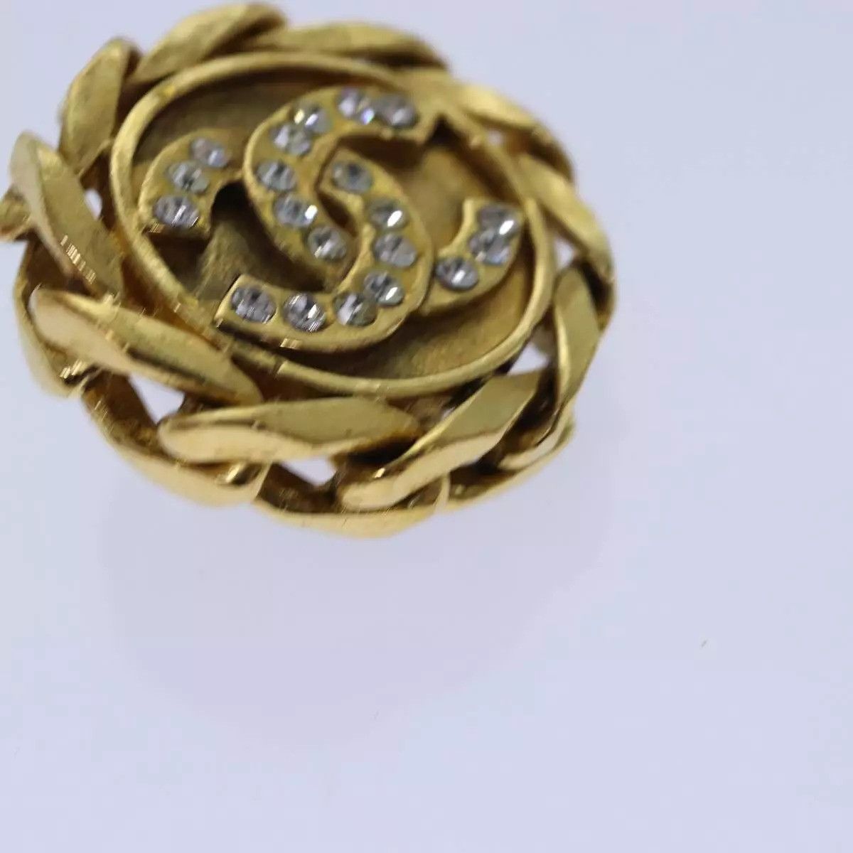 Chanel CHANEL COCO Mark Earring metal Gold CC Auth Size ONE SIZE - 7 Thumbnail