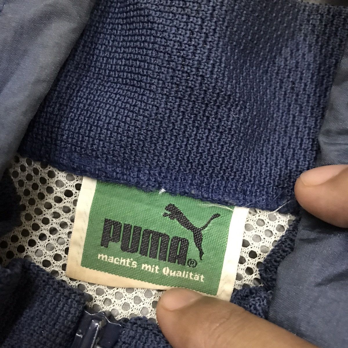 Puma × Vintage Vintage Puma Pro-Tech Sport Windbreaker Jacket Hoodie Size US L / EU 52-54 / 3 - 12 Thumbnail