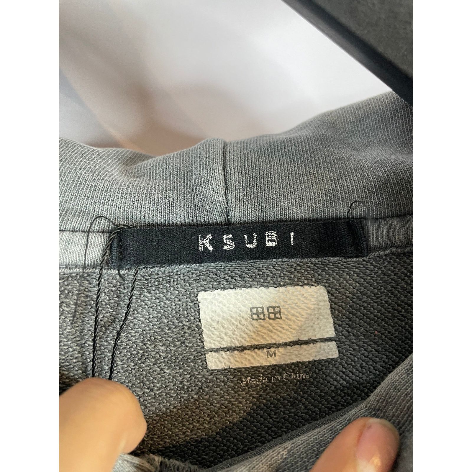 Ksubi Ksubi Love Deranged Hoodie Grey Used Medium Size US M / EU 48-50 / 2 - 3 Thumbnail