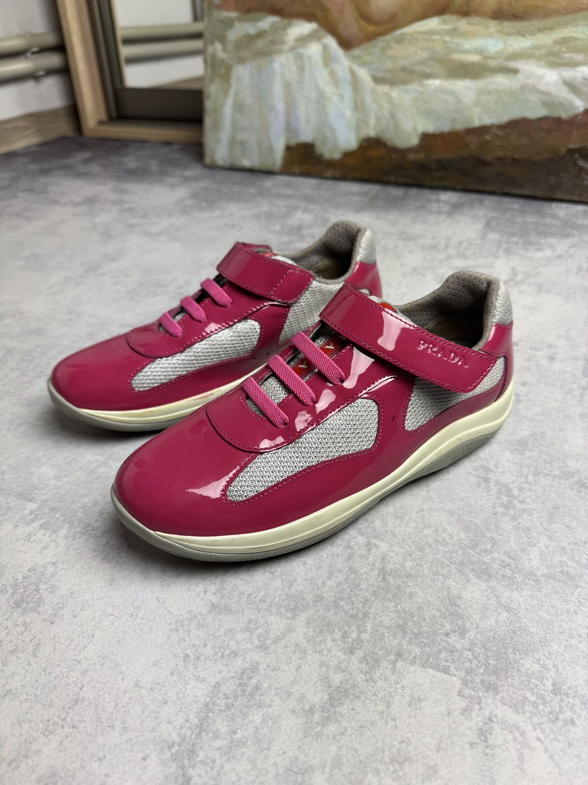PRADA プラダ パンプス ピンク EU36 1/2(23cm位) 4103725E0121 ピンク系 21cm以下 PRADA(プラダ) パンプス(レディース) - 海外