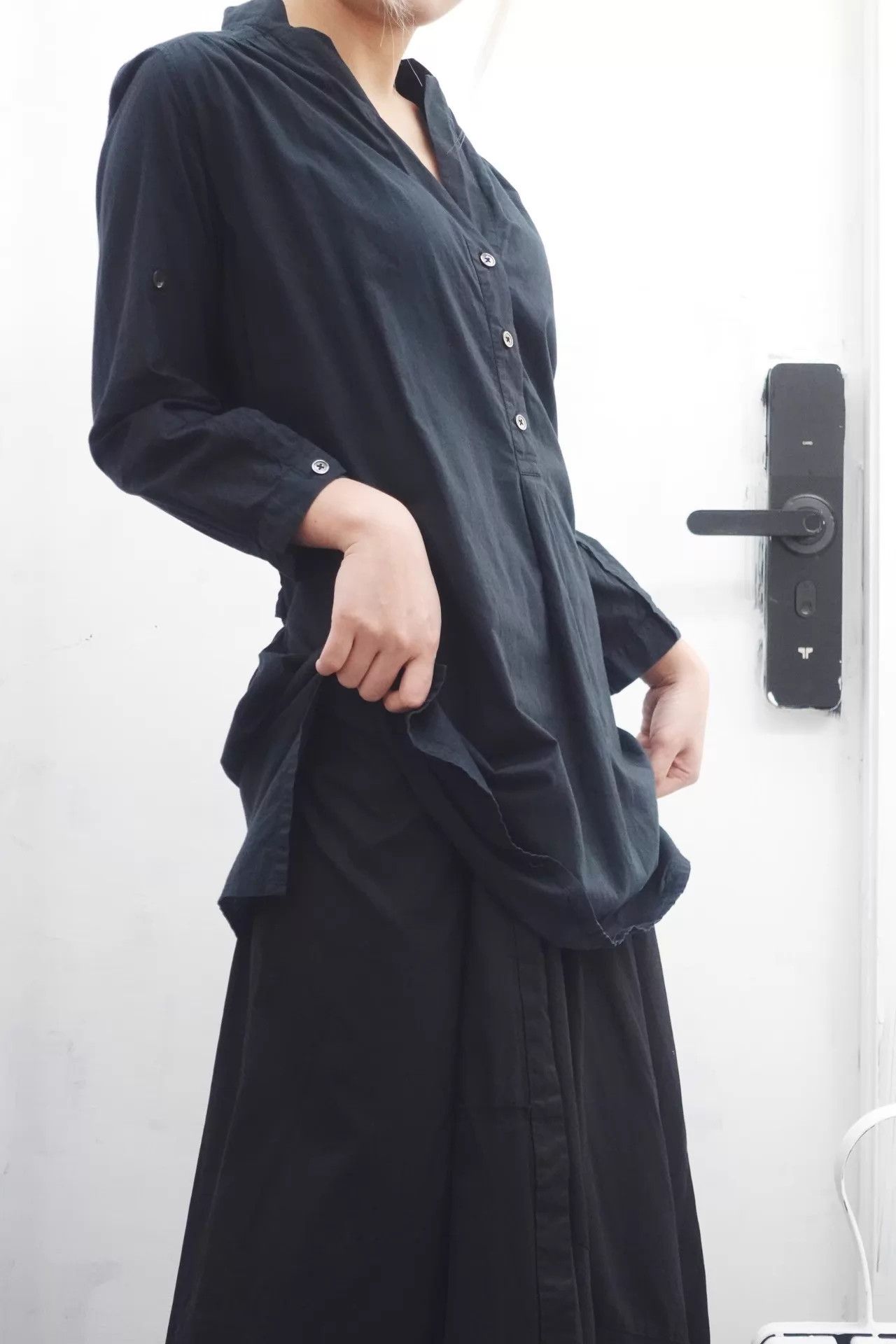 Ann Demeulemeester Ann Demeulemeester Waist-Tie Long Shirt 34 Size XXS / US 00 / IT 34 - 3 Thumbnail