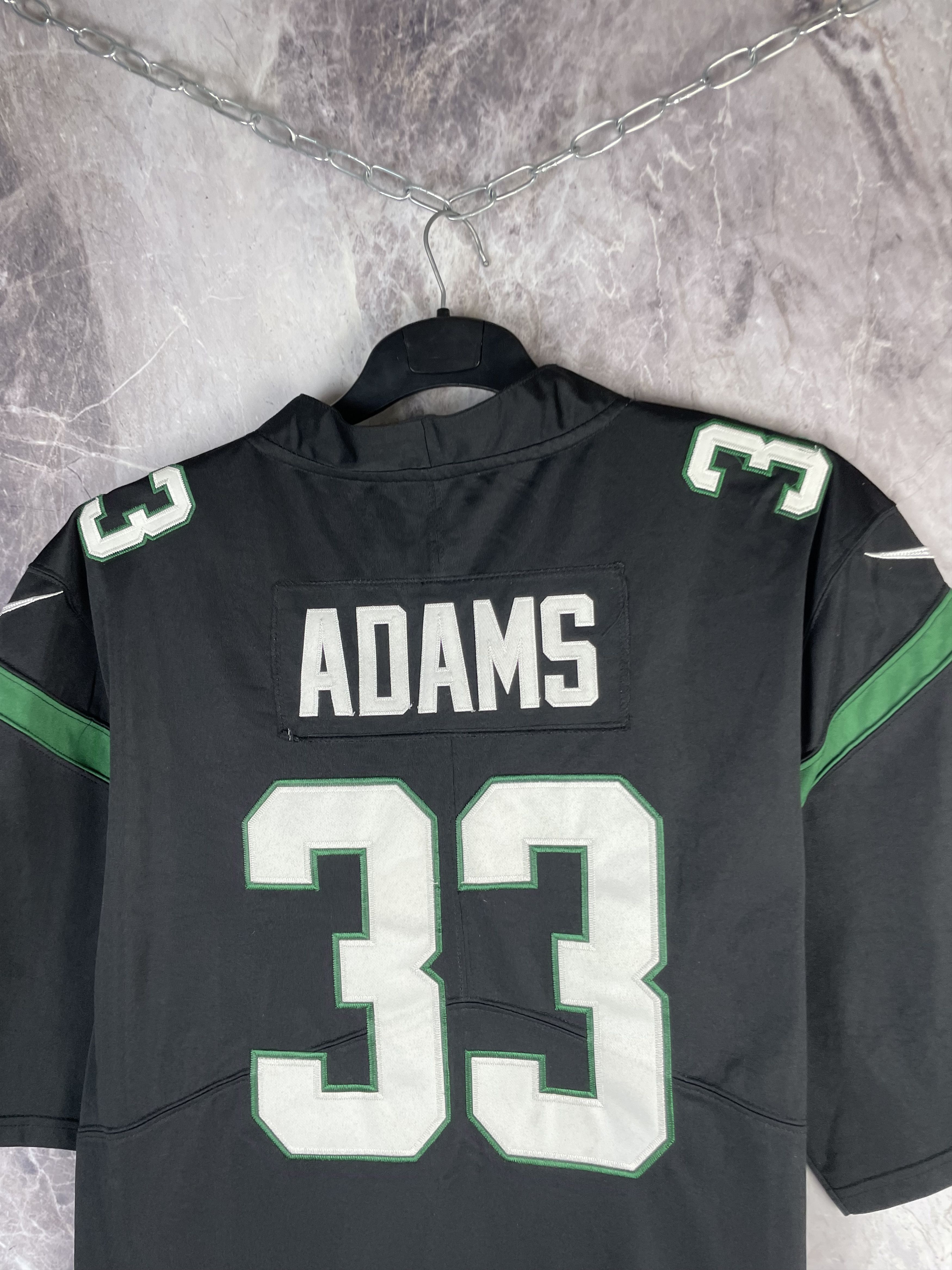 Nike Adams #33 New York Jets Color Rush Nike Jersey Black Size US L / EU 52-54 / 3 - 8 Thumbnail