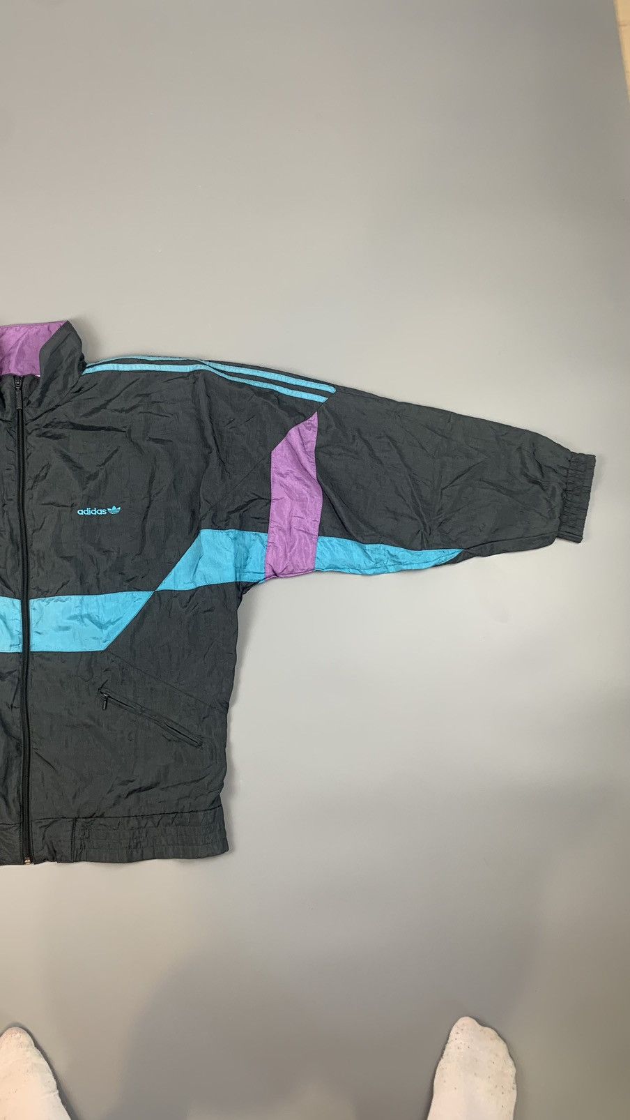 Adidas × Vintage Adidas Vintage windbreaker jackets Size US L / EU 52-54 / 3 - 4 Thumbnail