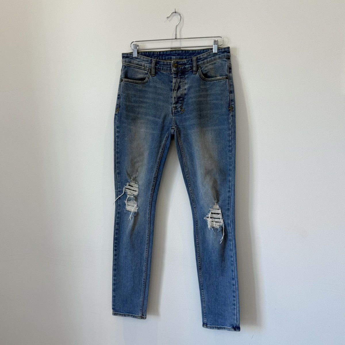 Ksubi Ksubi Van Winkle Faded Distressed No Glory Jeans ERD Grunge Size US 32 / EU 48 - 1 Thumbnail