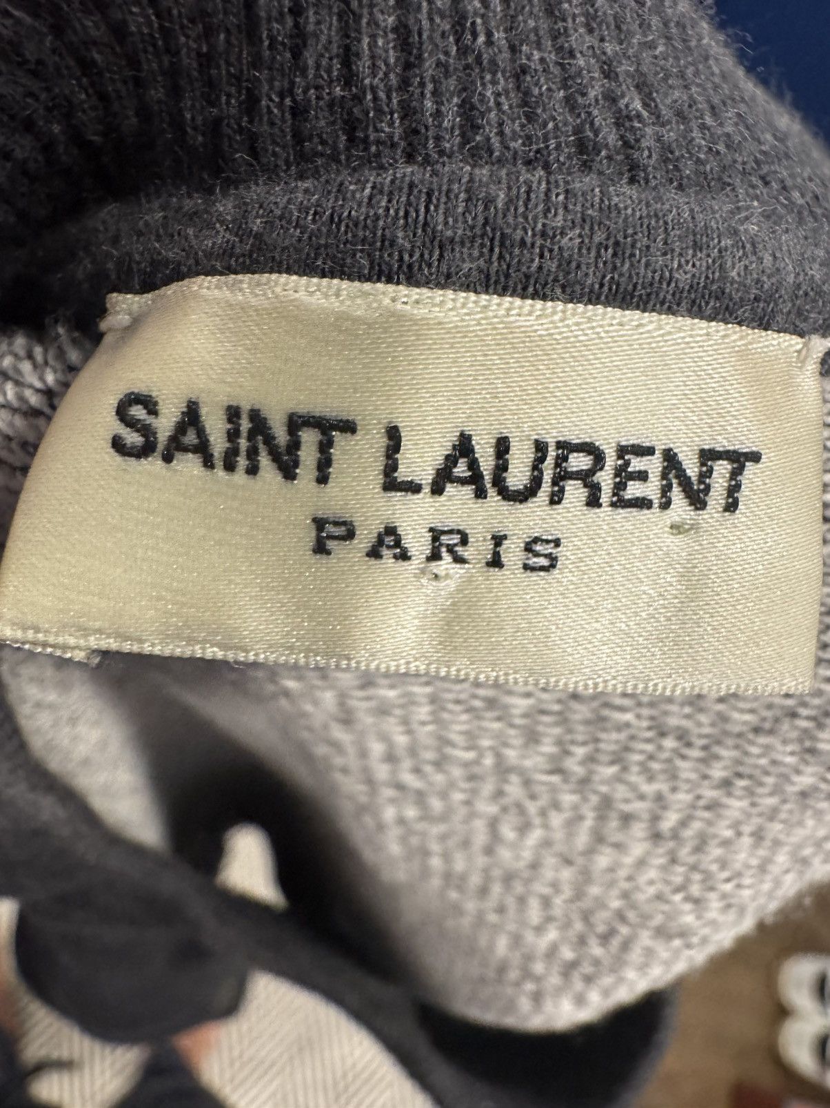 Saint Laurent Paris Saint Laurent Paris Crewneck Size US S / EU 44-46 / 1 - 4 Thumbnail