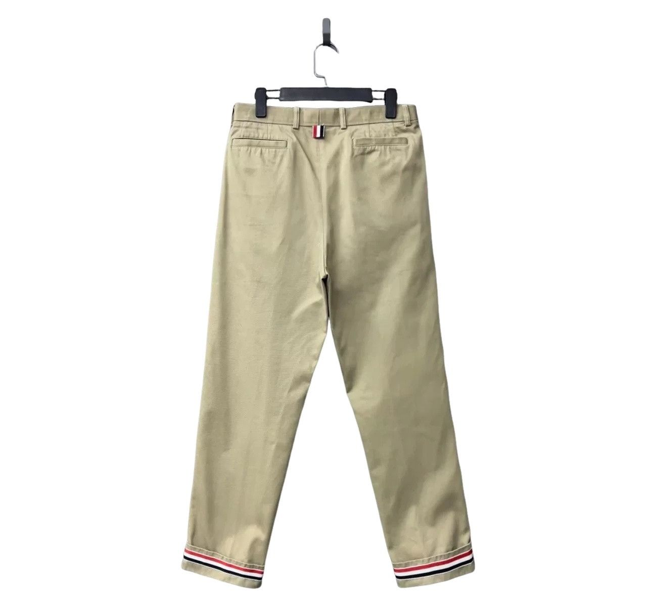 Thom Browne Thom Browne RWB Stripe Hem Casual Pants Size 3 Size US 34 / EU 50 - 1 Thumbnail
