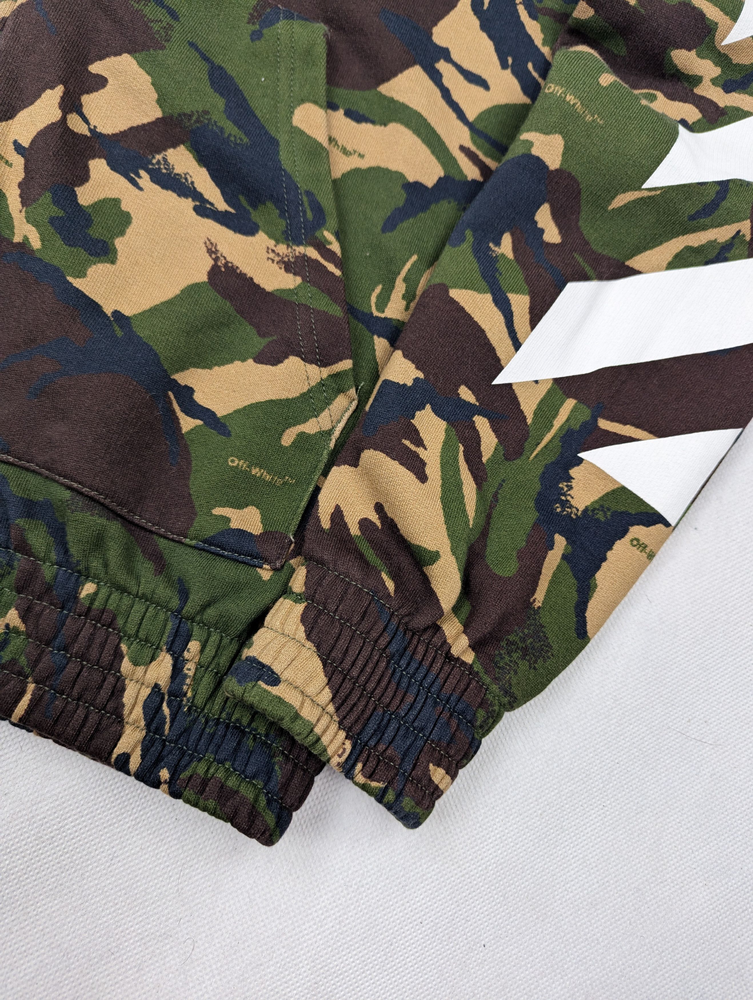 Off-White Off-White camo zip hoodie S Size US S / EU 44-46 / 1 - 7 Thumbnail