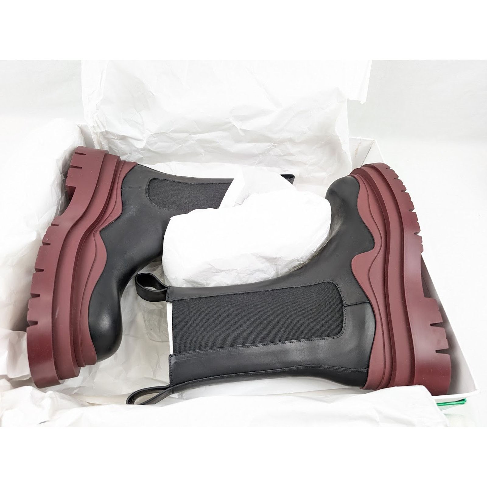 Bottega Veneta o1rshd1 Q:2 / Military Calf Tire Boots in Black Size US 10 / EU 43 - 21 Thumbnail