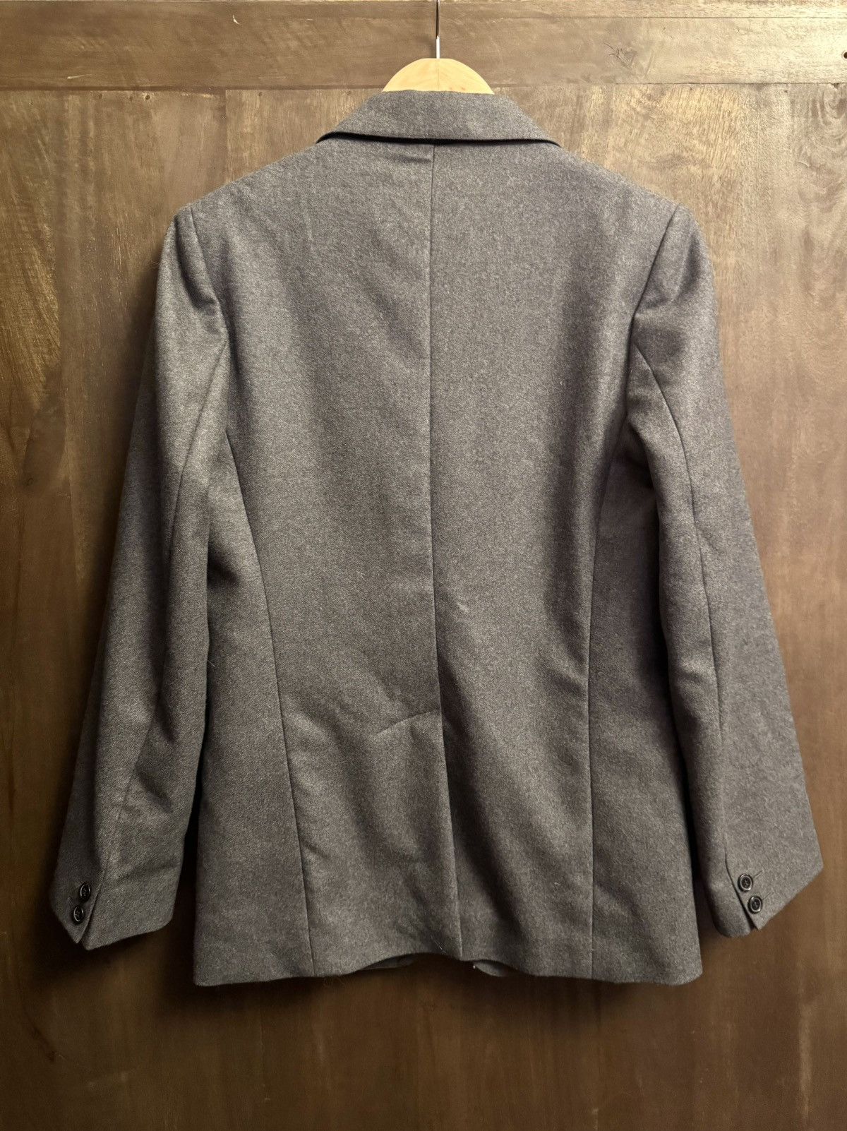 A.P.C. APC grey wool blazer jacket XS men Size 36R - 6 Thumbnail