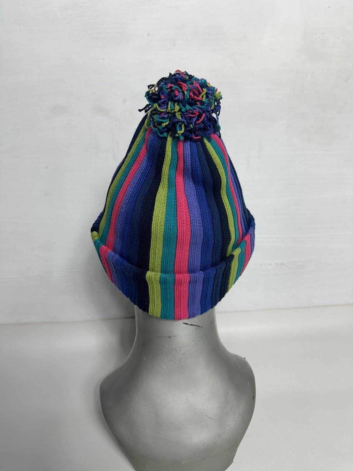 Other Knitting Inn Japanese Multi colour Knitted beanie Hats Size ONE SIZE - 6 Thumbnail