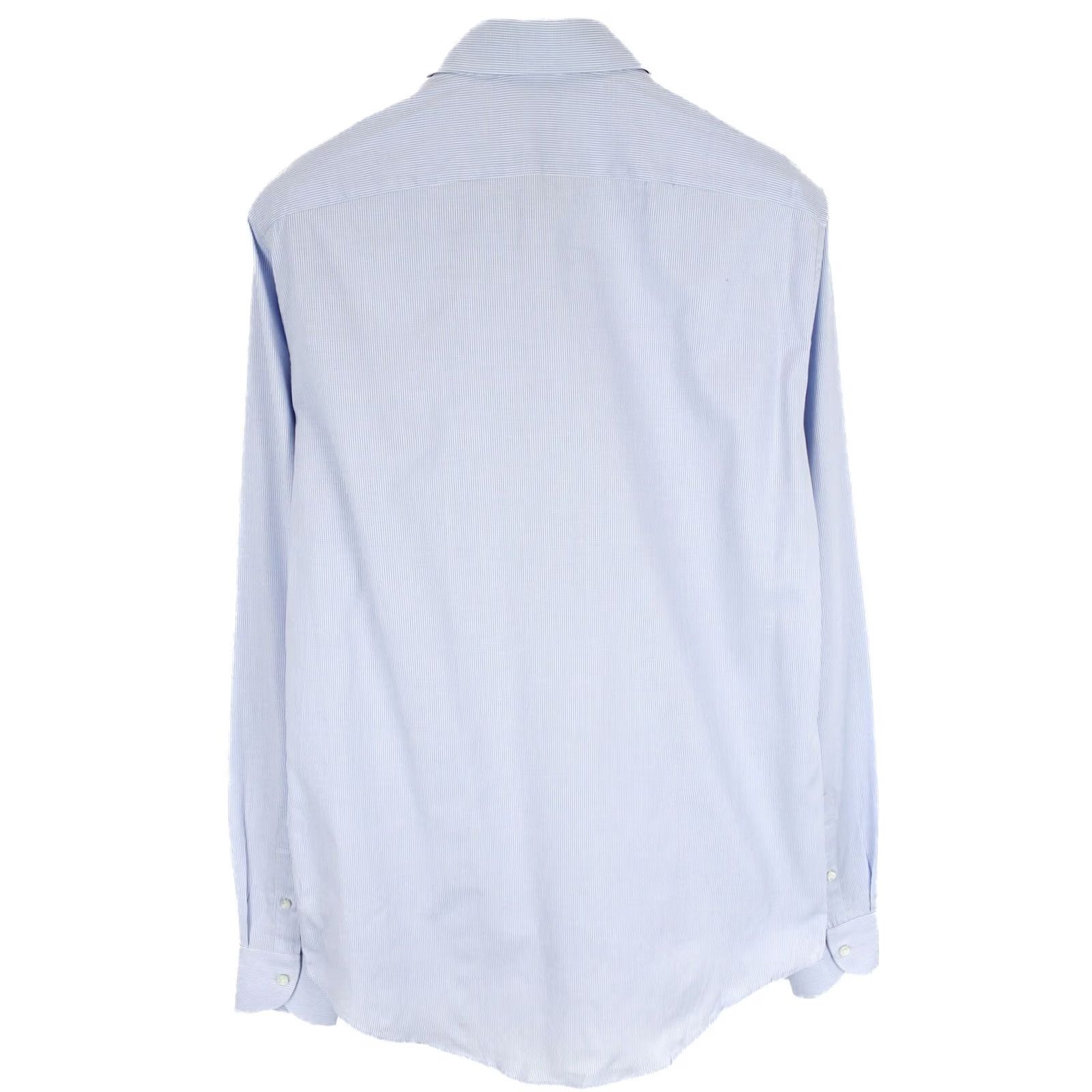 Suitsupply Suitsupply Custom Made Slim Fit Formal Shirt Men's 41L / 16L Spread Pinstriped Shirt Size 42R - 2 Thumbnail