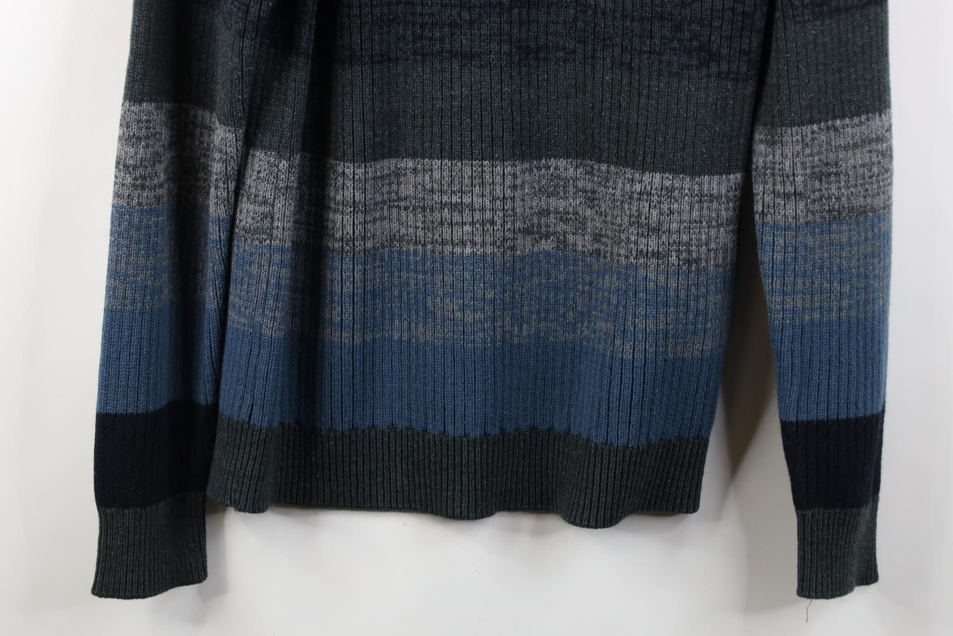 Vintage Vintage 90s Streetwear Block Ribbed Knit Sweater Stretch Size US S / EU 44-46 / 1 - 3 Thumbnail