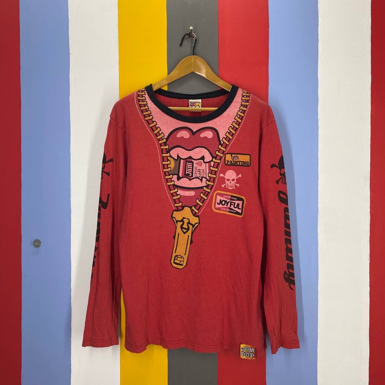 GRAND SLAM JAMING Rare Design Punk Sweatshirt #2237/22
