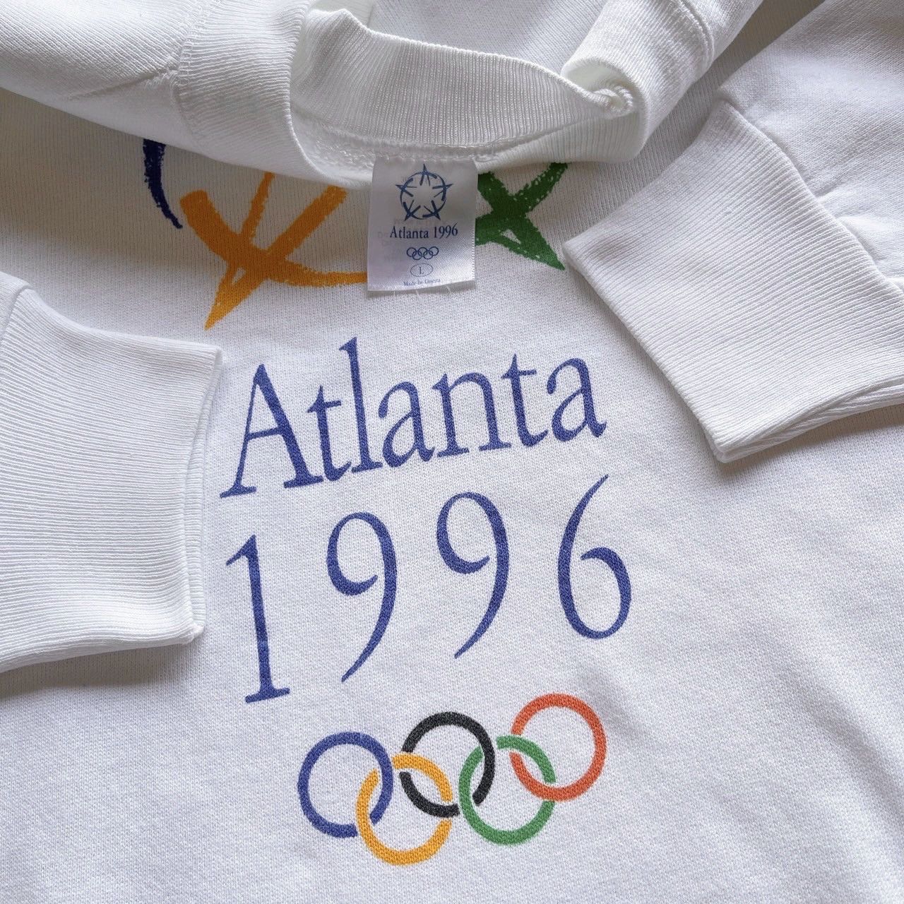 Vintage 90s Atlanta olympic games 1996 sweatshirt/ L Size US L / EU 52-54 / 3 - 8 Thumbnail