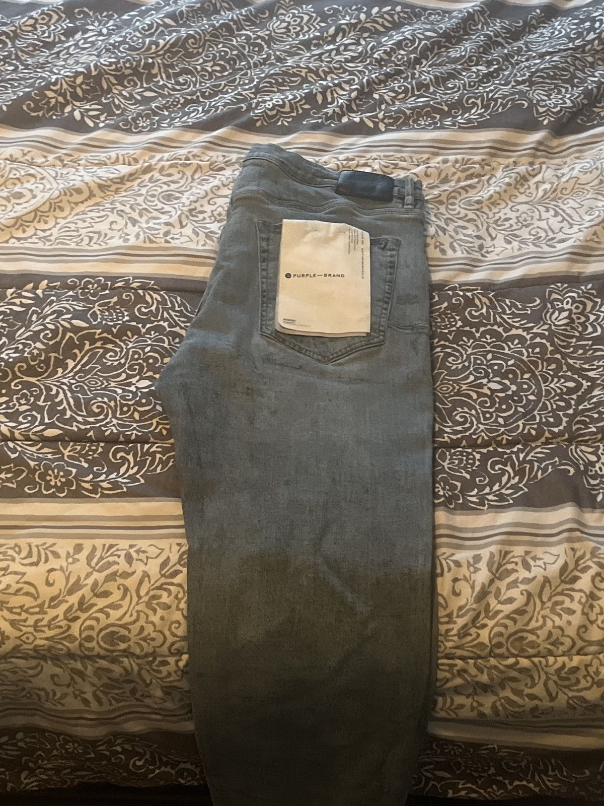 Purple Brand Size 40 mens purple jeans Size US 40 / EU 56 - 3 Thumbnail