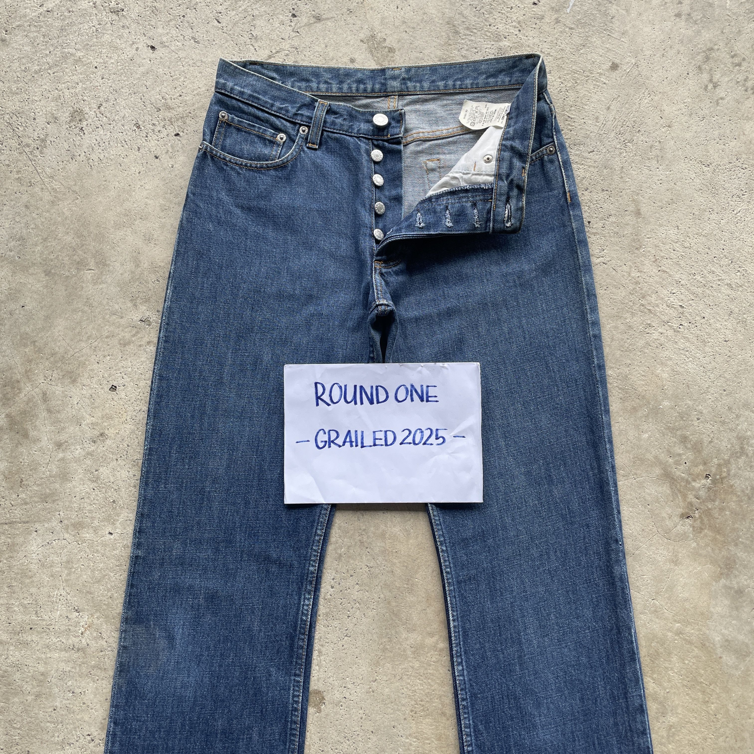 Helmut Lang 90s VINTAGE HELMUT LANG BOOT CLASSIC CUT DENIM PANTS JEANS Size US 29 - 3 Thumbnail