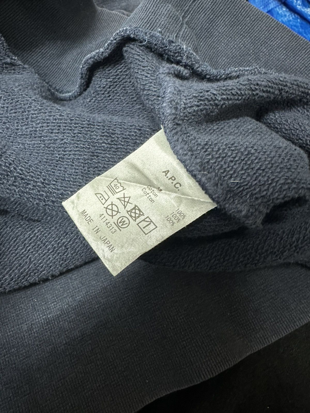 A.P.C. A.P.C. Hoodie With Spell Out Size US L / EU 52-54 / 3 - 6 Thumbnail