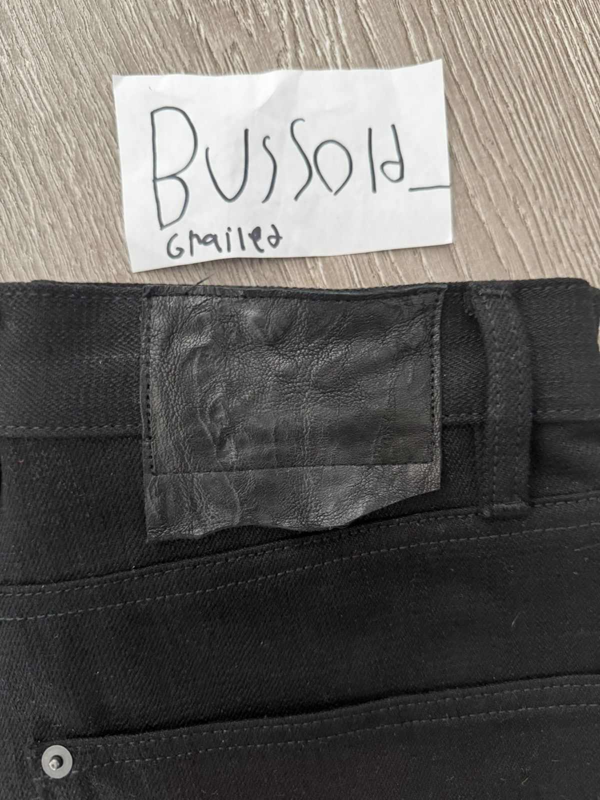 K-Two Studios K-Two Studios 16oz Heavy Denim Loose Size US 32 / EU 48 - 4 Thumbnail