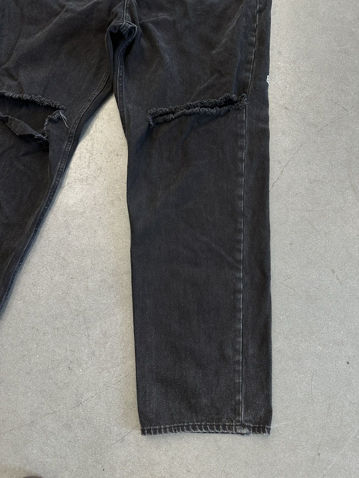 Ksubi Ksubi Anti K Noir Distressed Denim Pants Size US 38 / EU 54 - 3 Thumbnail
