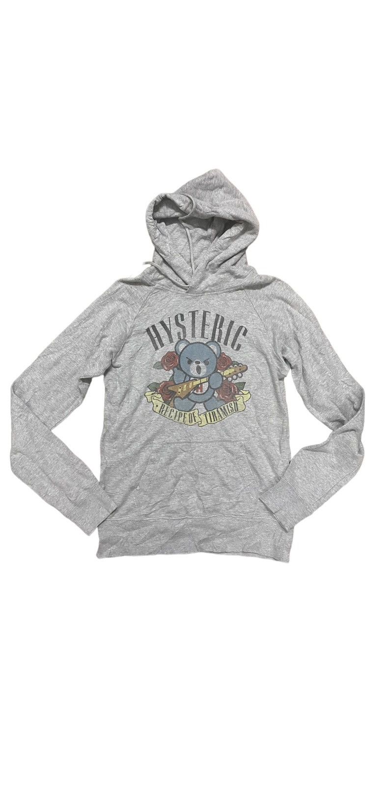 image of Woman Hysteric Glamour Recipe Of Tiramisu Hoodie in Grey, Women's (Size Small)