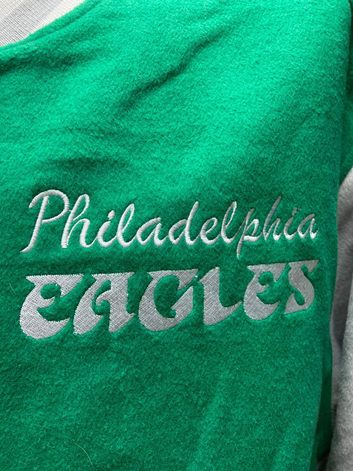 Mitchell & Ness × NFL Mitchell & Ness Philadelphia Eagles Varsity Jacket Size US L / EU 52-54 / 3 - 14 Thumbnail