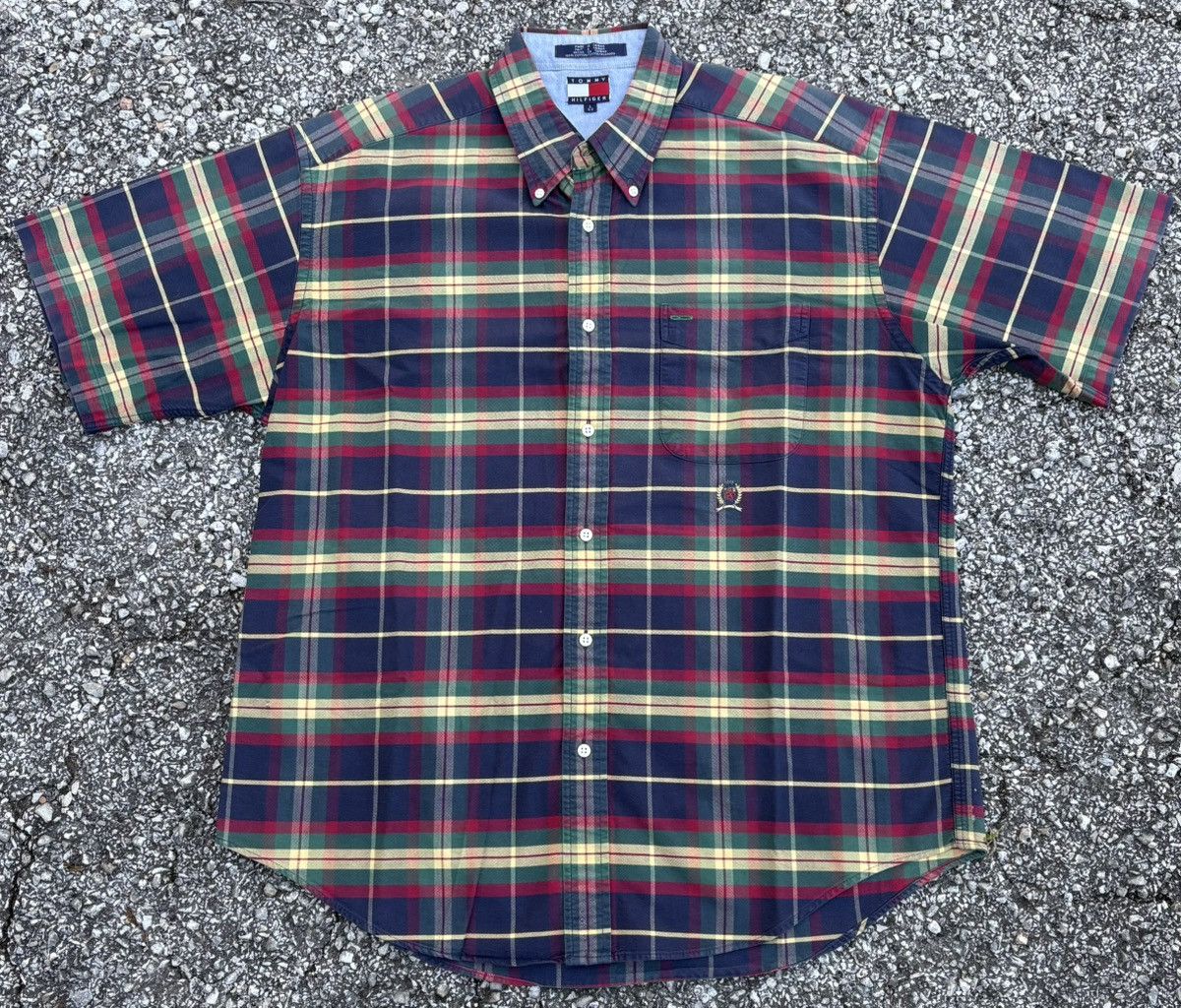 Other Tommy Hilfiger Men's Button Up Short Sleeve Multi-Color Size US L / EU 52-54 / 3 - 1 Thumbnail