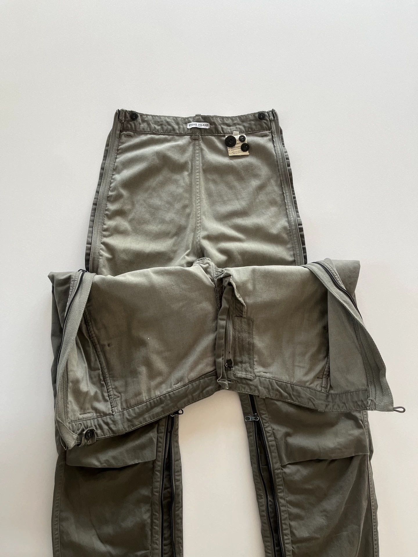 Stone Island Stone Island Archive 00s Tactical Cargo Pants Size US 36 / EU 52 - 4 Thumbnail