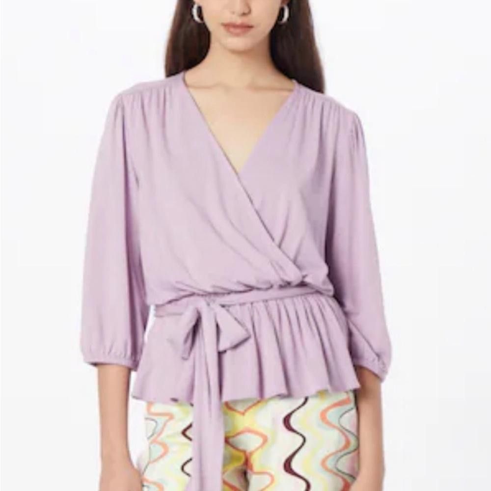 Polo Ralph Lauren Ralph Lauren l NWT Shianeta Blouse in Lavender Small Size S / US 4 / IT 40 - 9 Thumbnail