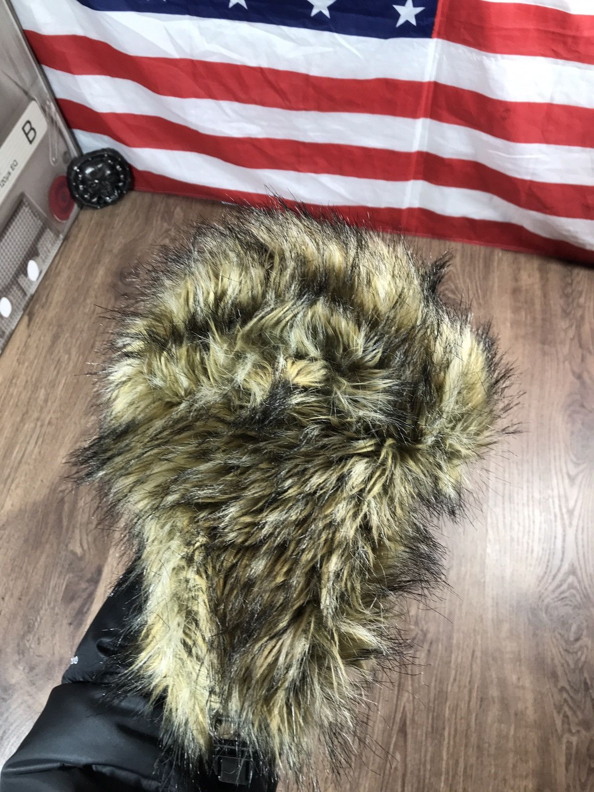 Hysteric Glamour × Japanese Brand Vintage Fuzzy Mohair Ushanka Hat Avant Garde Size ONE SIZE - 6 Thumbnail