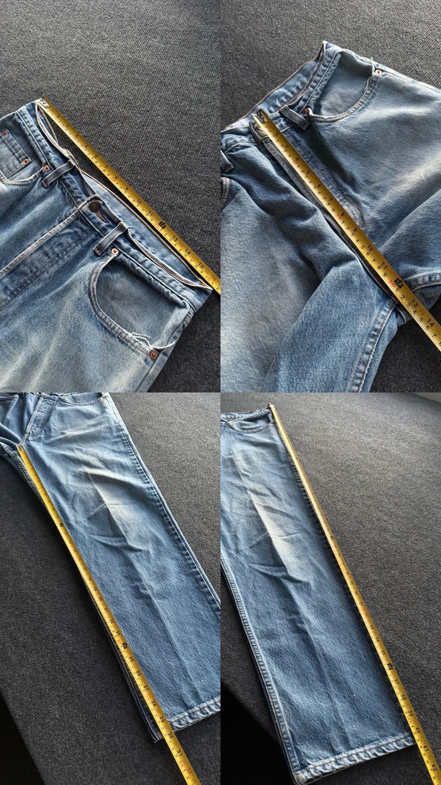 Levi's Vintage Clothing Vintage 90s Levi's 618 Relaxed Straight Light Wash Jeans Size US 32 / EU 48 - 21 Thumbnail