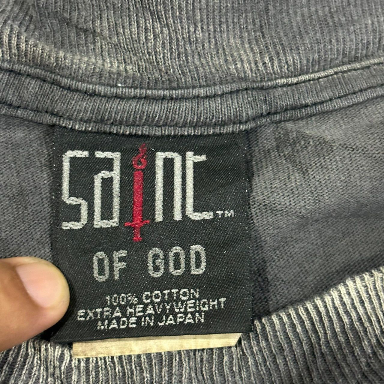 Fear of God × Saint Michael Fear of God X Saint Michael Eternal Tshirt Size US L / EU 52-54 / 3 - 8 Thumbnail