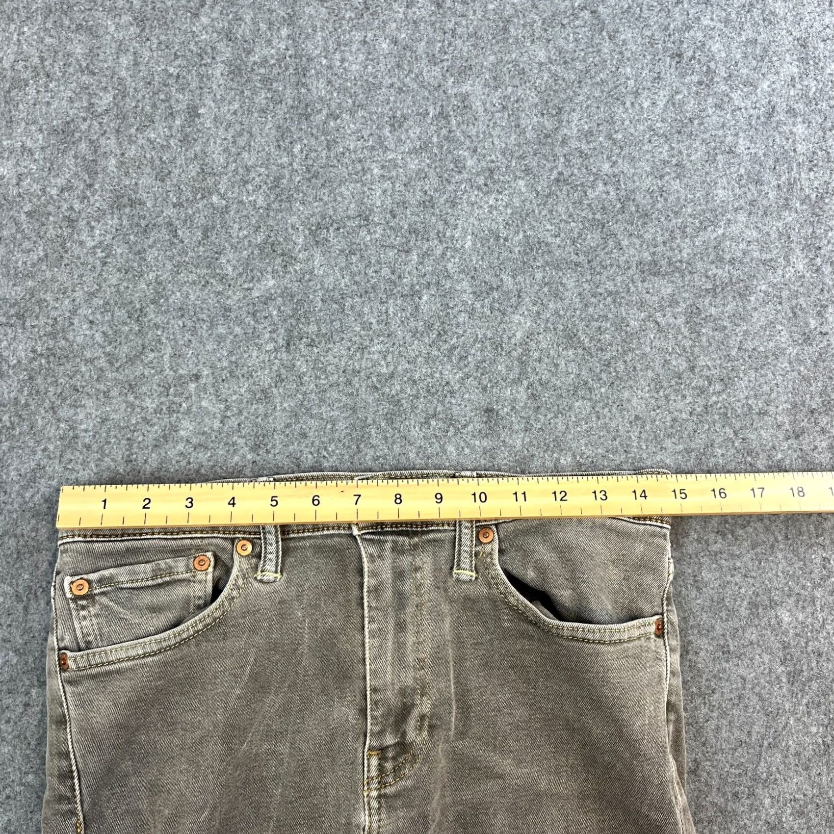 Levi's Levi's 510 Jeans Slim Skinny 31 Regular Denim Grey Medium Wash Zip Fly Mens Slim Fit Size US 31 - 6 Thumbnail
