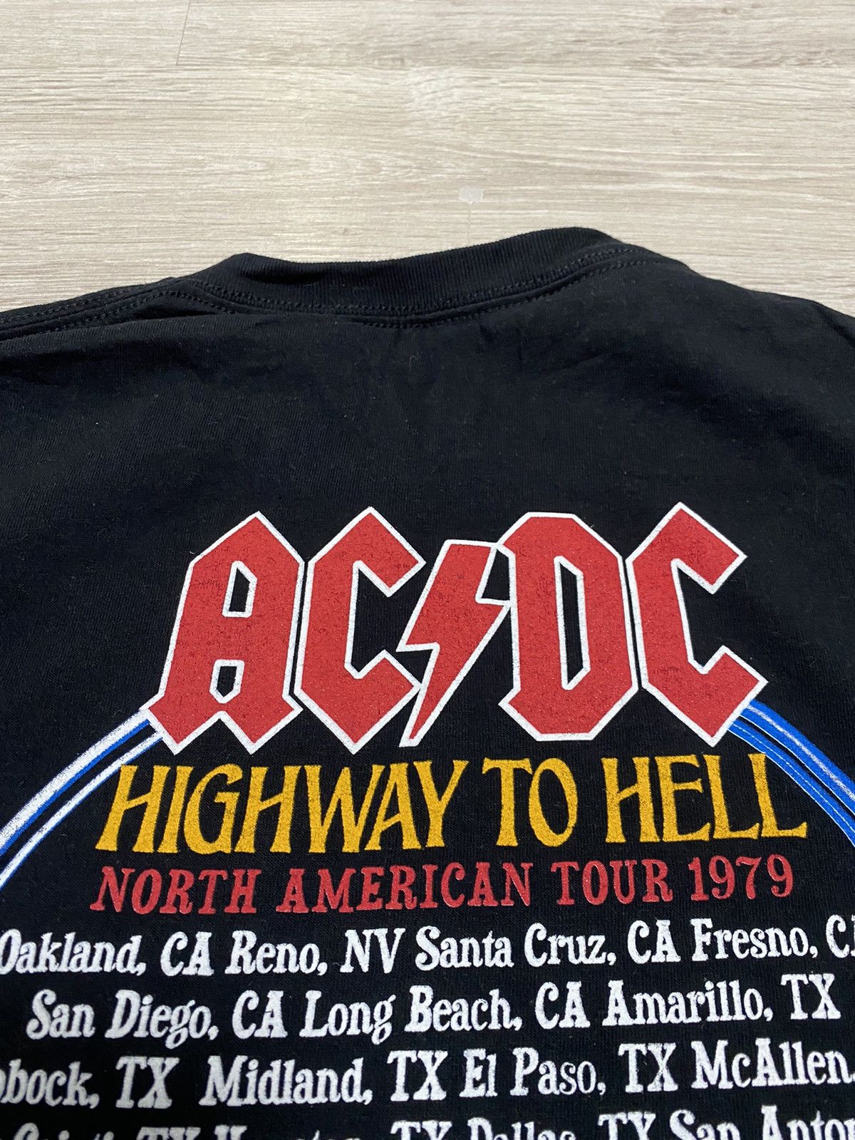 AC/DC AC/DC Highway to Hell 1979 Tour tee North American 2022 year Size US XL / EU 56 / 4 - 8 Thumbnail