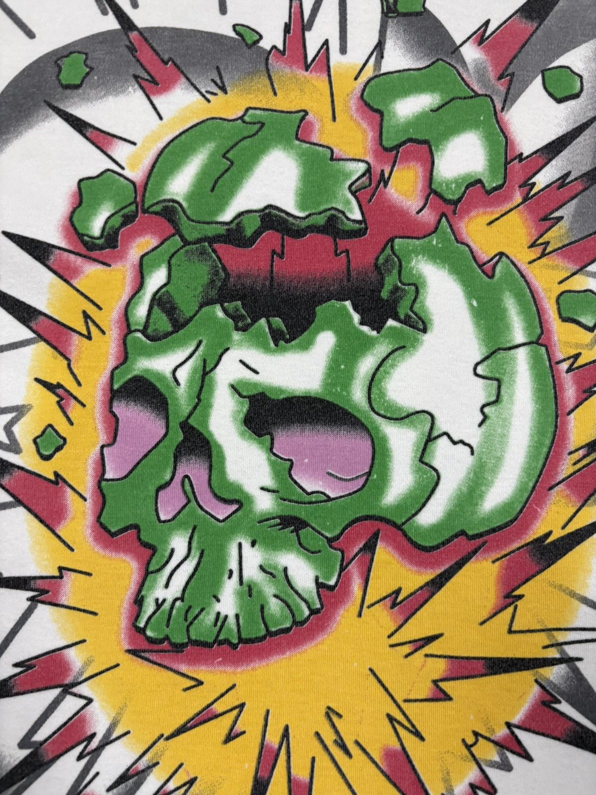 Ed Hardy Ed Hardy Early 2000s “Kills Me Slowly” Rhinestone T-Shirt XL Size US XL / EU 56 / 4 - 18 Thumbnail