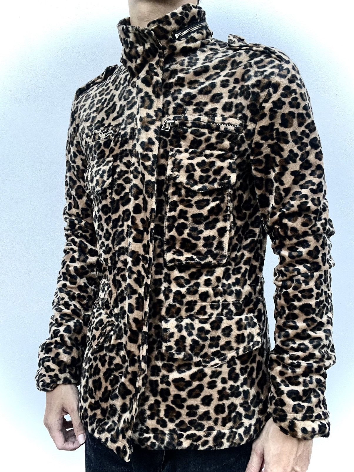 Attachment 2000s Attachment Avant-Garde Leopard Jacket Size US L / EU 52-54 / 3 - 3 Thumbnail