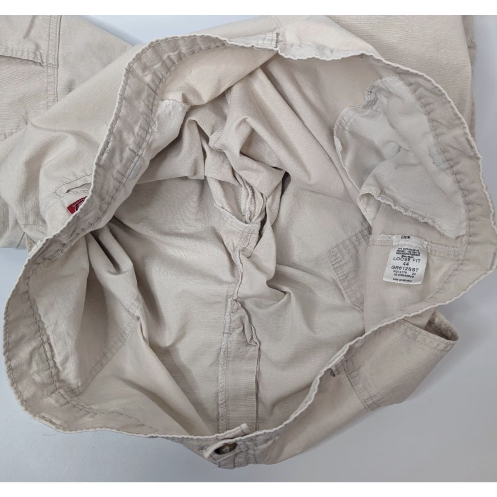 Dickies Dickies Shorts Mens 44 Beige Ripstop Loose Fit Utility Outdoors Workwear Bermuda Casual Size US 44 / EU 60 - 6 Thumbnail