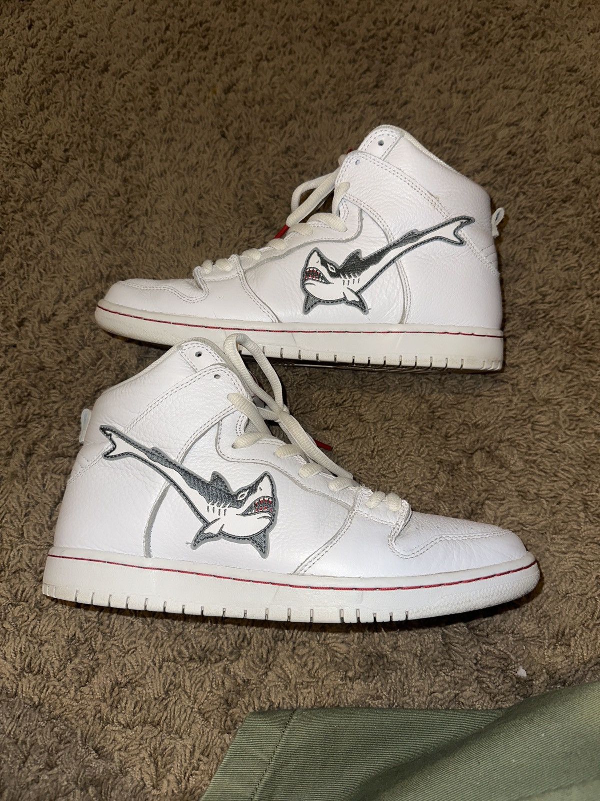 Nike Oski x Nike Dunk High SB ‘Great White Shark’ Size US 10.5 / EU 43-44 - 1 Thumbnail