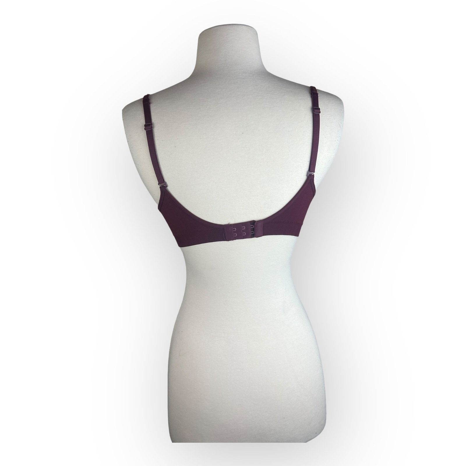 Nordstrom Kalon Comfort Cami Bralette - Wireless Seamless Maroon Size ONE SIZE - 4 Thumbnail