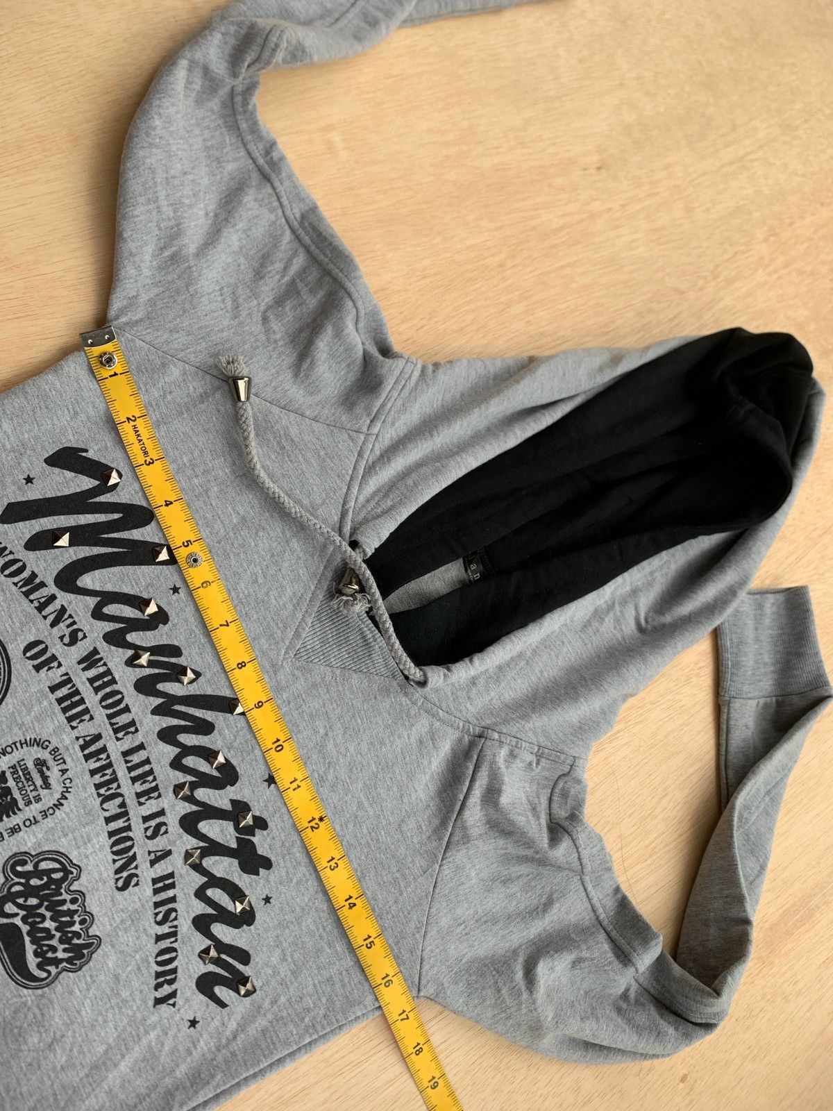 Hysteric Glamour × If Six Was Nine × Japanese Brand Y2k Janiss Ifsixwasnine Punk Style Hoodie Size L / US 10 / IT 46 - 12 Thumbnail