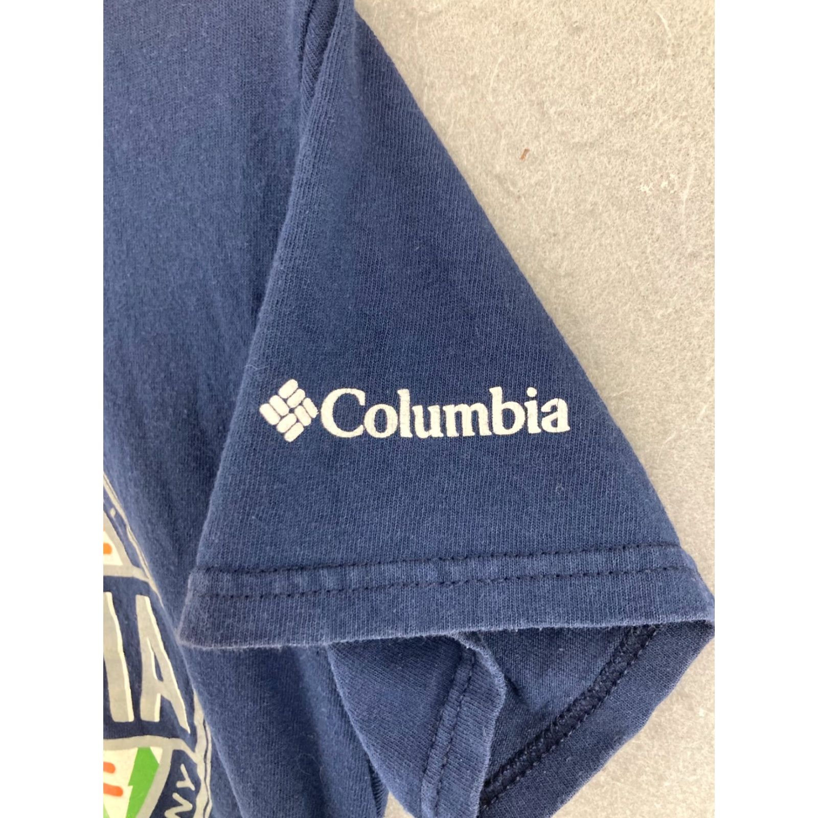 Vintage Columbia Outdoor Hiking T-Shirt Mens Small Blue Logo Short Sleeve Crew Neck Size US S / EU 44-46 / 1 - 5 Thumbnail