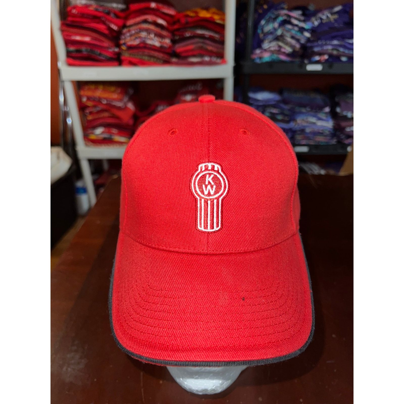 Vintage Vintage Kenworth Red Hat Baseball Style Cap headwear Size ONE SIZE - 2 Thumbnail