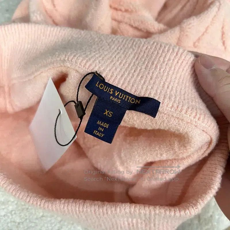 Louis Vuitton Louis Vuitton Pink Wool A. Size 22" - 5 Thumbnail