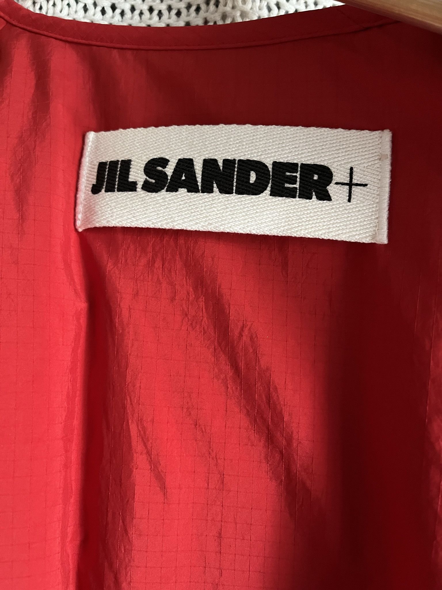 Jil Sander WORN ONCE $1650 Insulator Down Jacket Liner Quilted Red Size US L / EU 52-54 / 3 - 4 Thumbnail