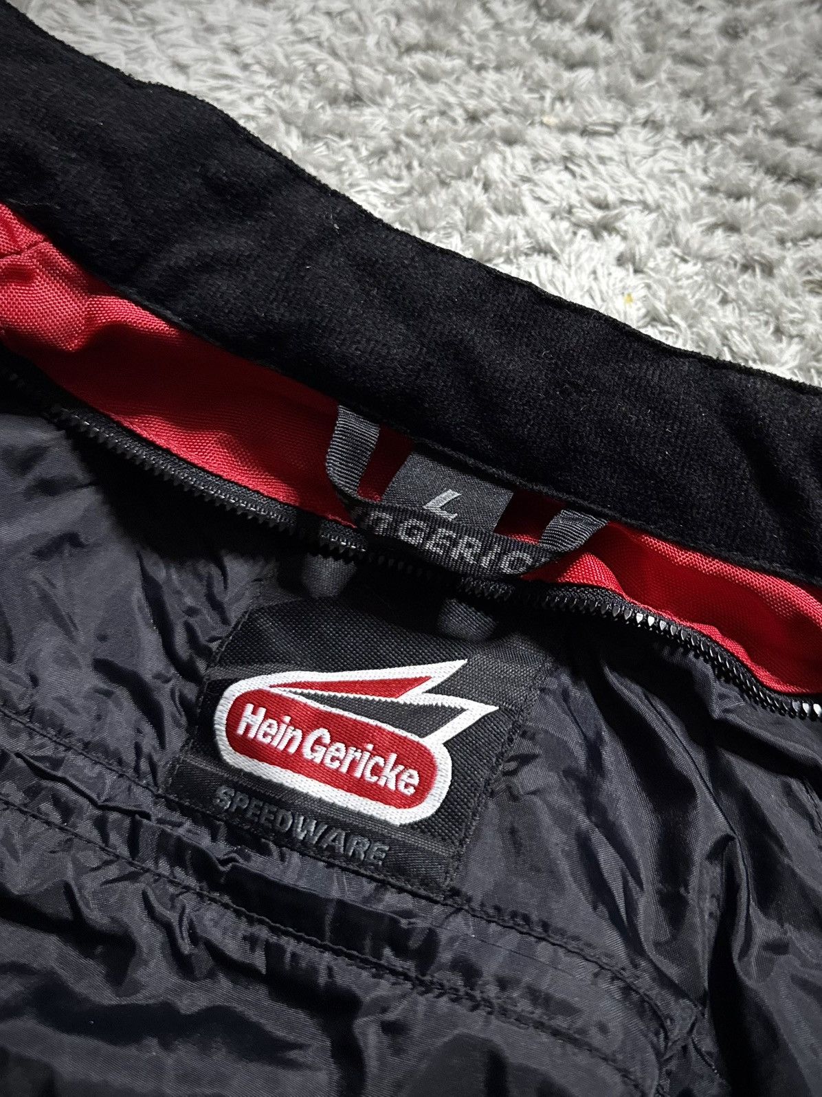 Japanese Brand 00s Moto Bike Jacket Speed Force Vintage Racing Big Logo Size US L / EU 52-54 / 3 - 15 Thumbnail