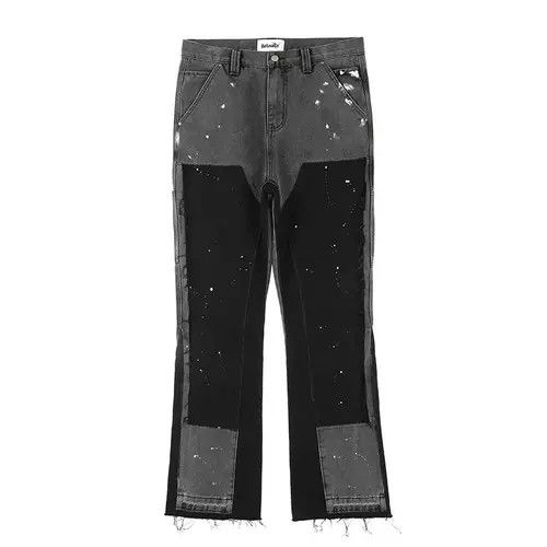 Japanese Brand Fujita x Jyoge Splash Ink Color Denim Pant Size US 30 / EU 46 - 5 Thumbnail
