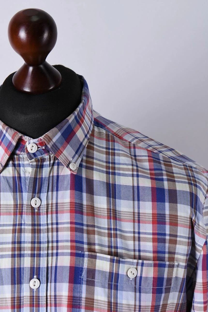 Barbour Barbour Beacon Brand Long Sleeve Plaid Casual Shirt Size US L / EU 52-54 / 3 - 2 Thumbnail