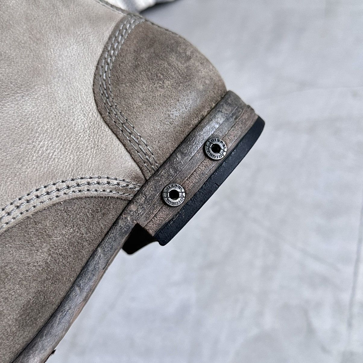 Dirk Bikkembergs Diesel Avantgarde Combat Biker Boots Back Zip Inspired Guidi Size US 7.5 / EU 40-41 - 10 Thumbnail
