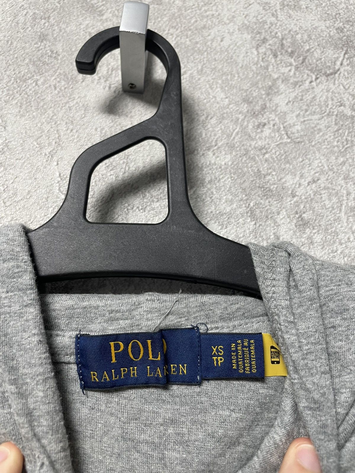 Polo Ralph Lauren Polo Ralph Lauren Polo Bear Logo Hoodie Long Sleeve Tee Grey Size US XS / EU 42 / 0 - 8 Thumbnail